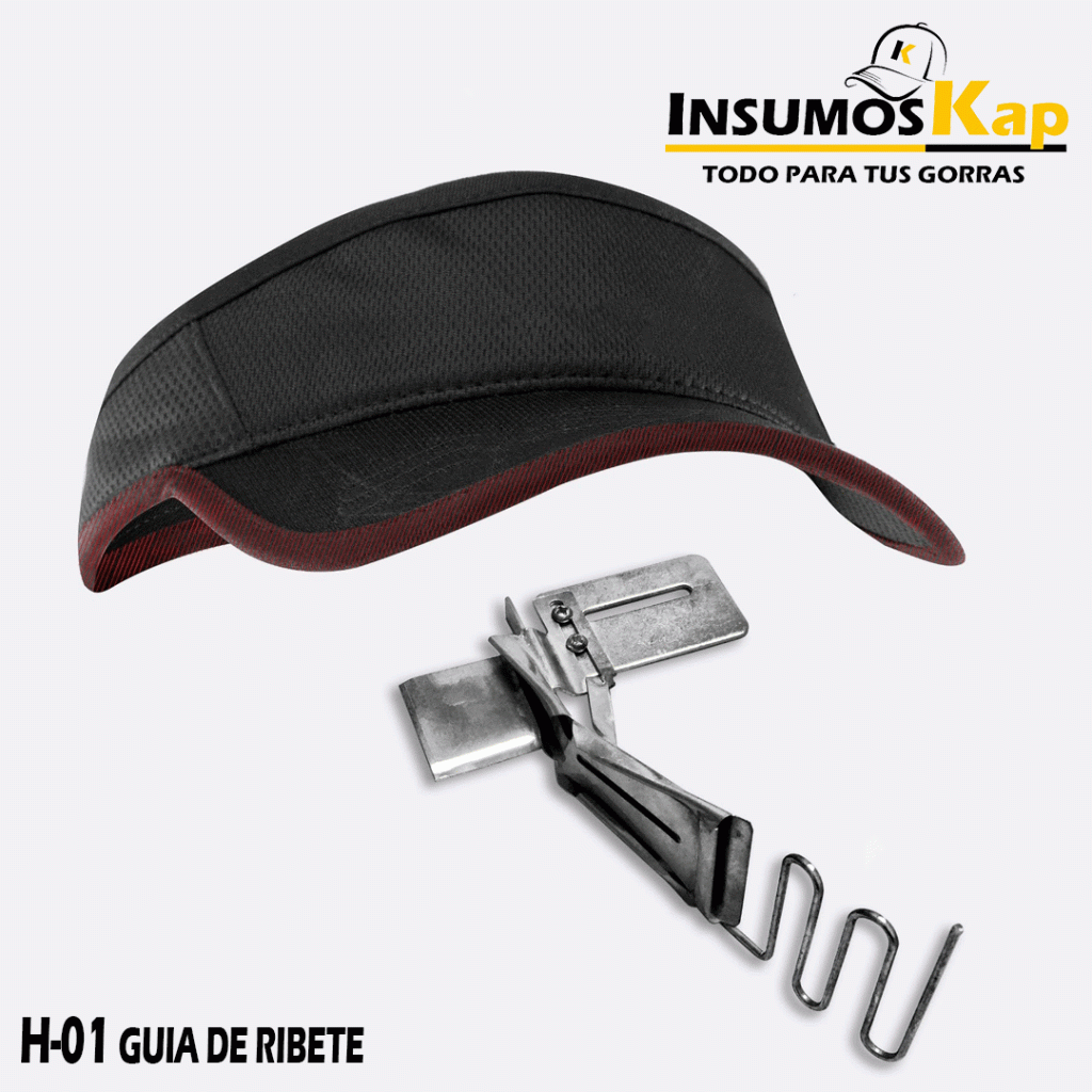 GUIA DE RIBETE PARA LA CONFECCION DE GORRAS