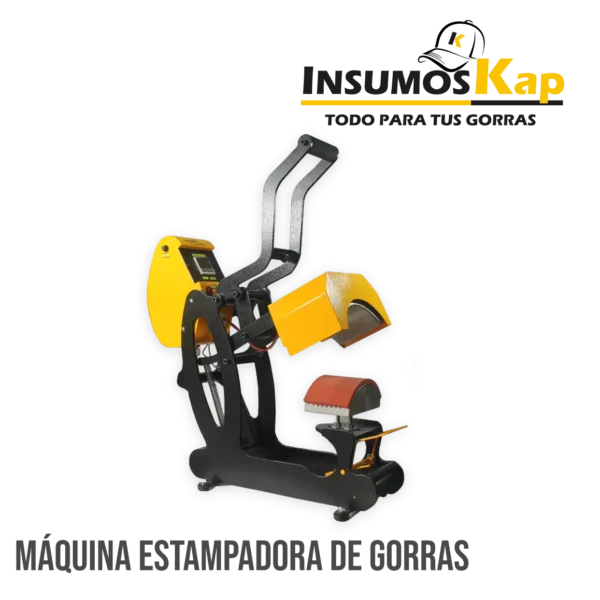 Maquina estampadora de gorras