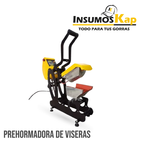Prehormadora de viseras