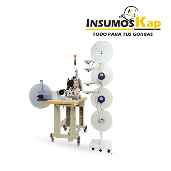 Maquina para fabricar tira para Gorras