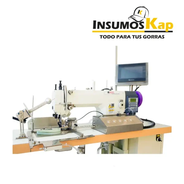 Máquina para hacer costura del ala en Sombrero