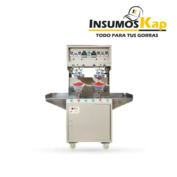 Prehormadora de frentes para Gorras