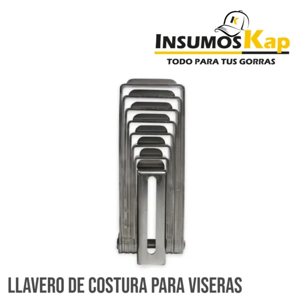 llavero de costura para viseras Llavero de costura para viseras