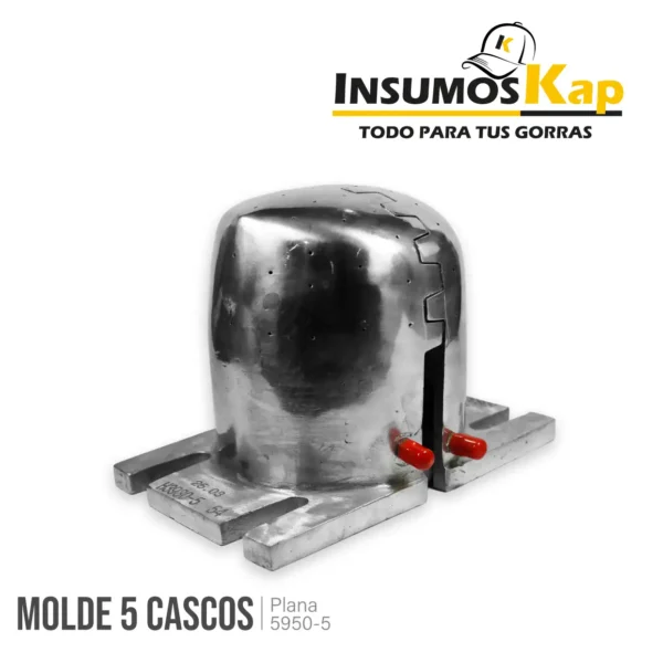 molde 5 cascos para gorras planas Molde 5 cascos para gorras planas