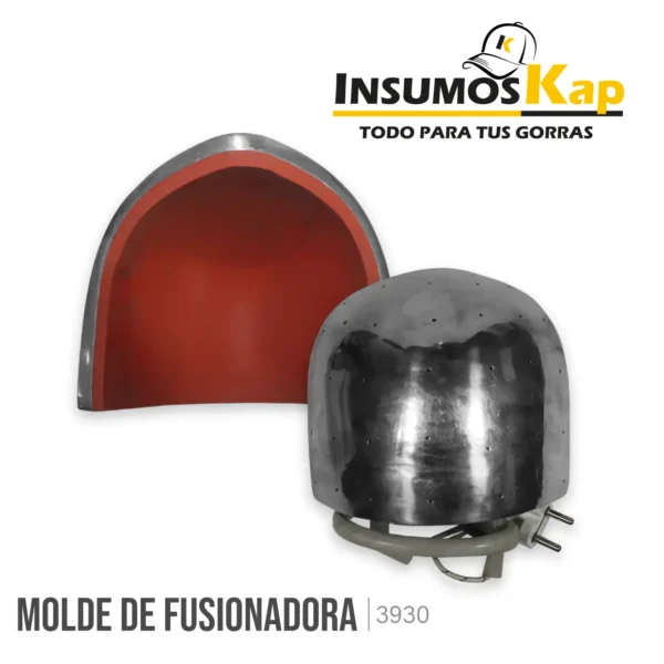 molde de prehormadora de frentes gorra curva Molde de prehormadora de frentes gorra curva