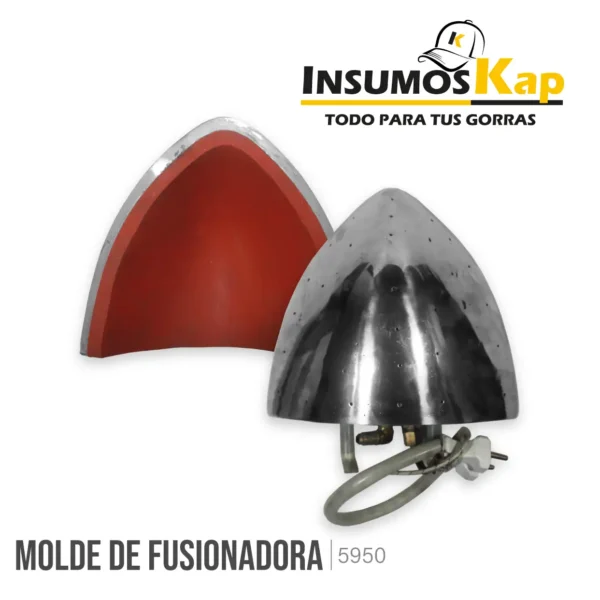 molde de prehormadora de frentes gorra plana Molde de prehormadora de frentes gorra plana
